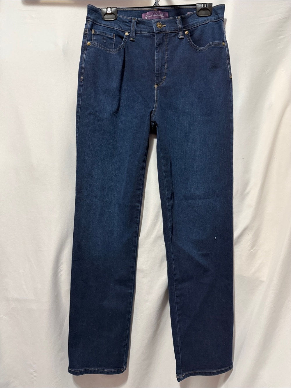 Gloria Vanderbilt Indigo Straight Leg Jeans